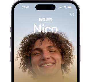 望都苹果15服务站分享iPhone15实时语音留言开启方法 