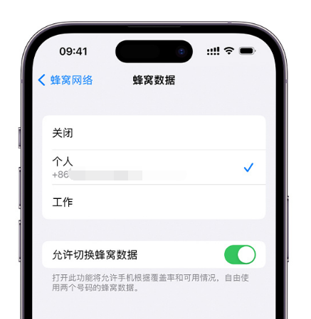 望都苹果维修服务分享如何在iPhone上使用双卡 